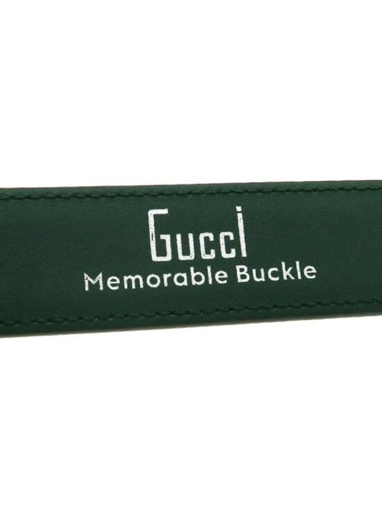 Gucci Buckle Belt Green main image 7